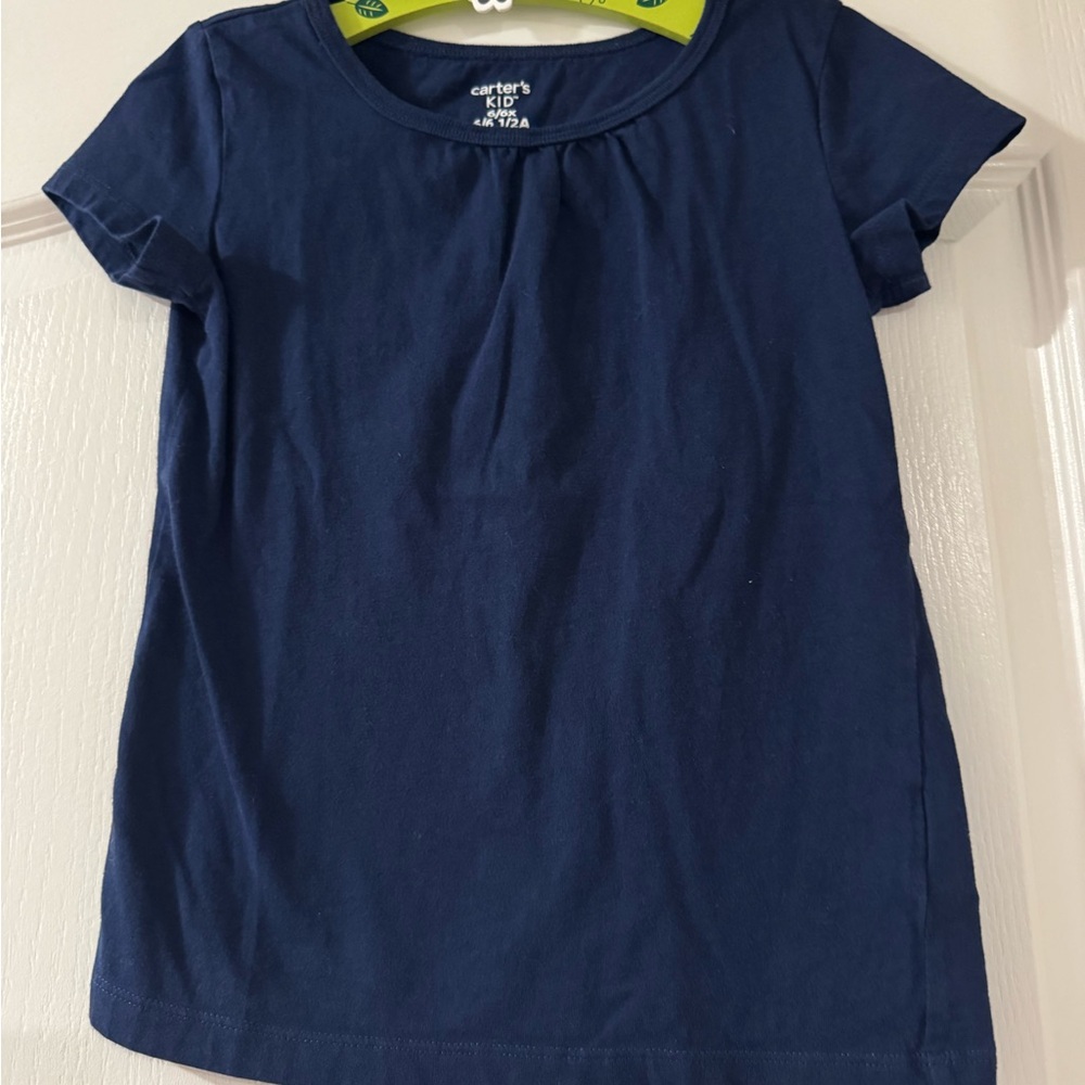 Carter's Kids Dark Blue Short Sleeve Tee